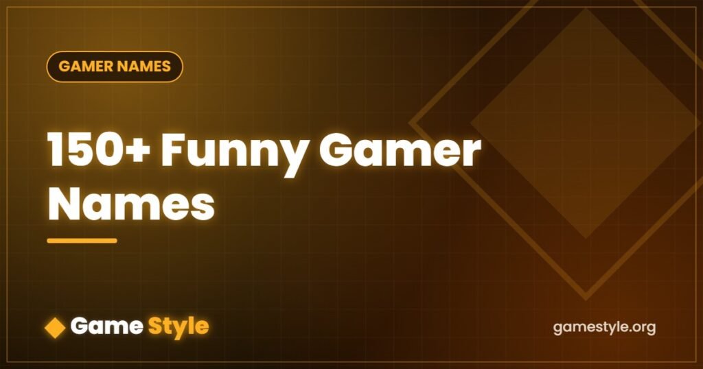 150+ Funny Gamer Names That Win the Lobby (2026)